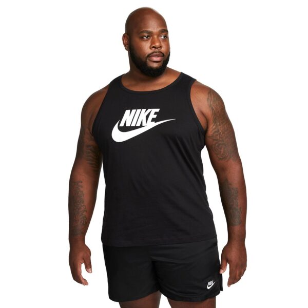 Nike Tank Icon Futura Erkek Siyah Günlük Stil Atlet