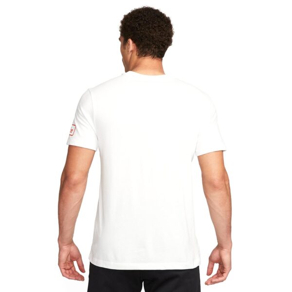 Nike Dri-Fit Body Shop 1 Erkek Beyaz Antrenman T-Shirt - Görsel 5